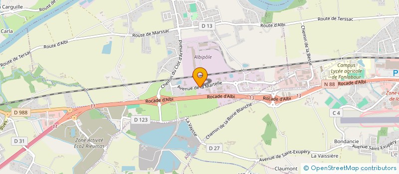 localisation de l'entreprise SOCIETE DES ETABLISSEMENTS RICHOU à TERSSAC