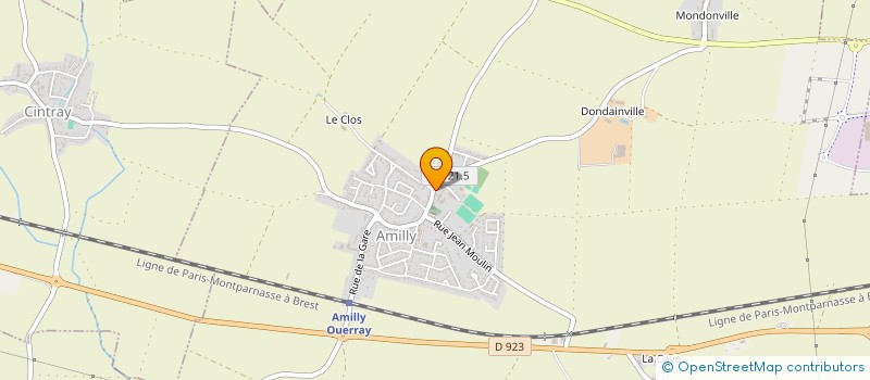 localisation de l'entreprise SOCIETE DES ETABLISSEMENTS ROUCHERAY à AMILLY