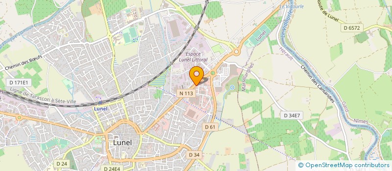 localisation de l'entreprise SOCIETE DES ETABLISSEMENTS SABLIER à LUNEL