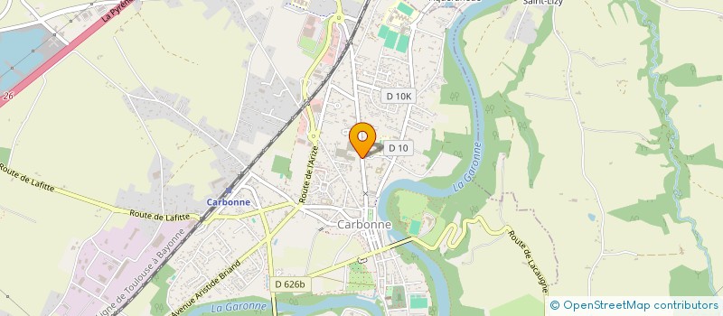 localisation de l'entreprise SOCIETE DES ETS CORRAZE  CARBONNE