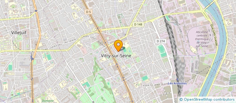 localisation de l'entreprise SOCIETE DES ETUDES CAMUSIENNES à VITRY-SUR-SEINE