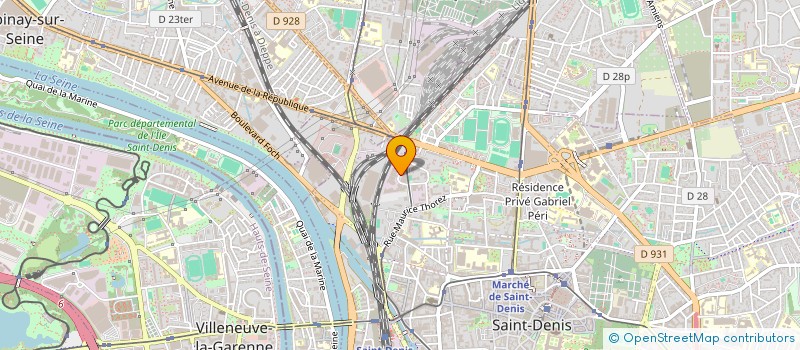 localisation de l'entreprise SOCIETE DES FERMETURES METALLIQUES à SAINT-DENIS