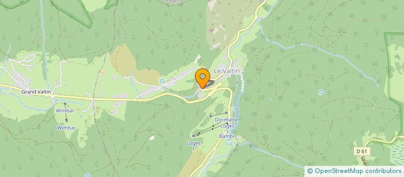 localisation de l'entreprise SOCIETE DES FETES DU VALTIN  LE VALTIN