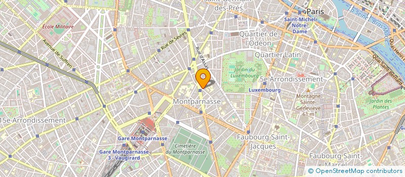 localisation de l'entreprise SOCIETE DES FILLES DU COEUR DE MARIE  PARIS