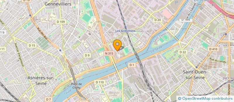 localisation de l'entreprise SOCIETE DES FINS GOURMANDS à ASNIERES-SUR-SEINE