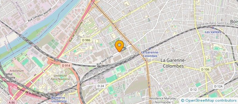 localisation de l'entreprise SOCIETE DES FLUIDES DIELECTRIQUES à COLOMBES