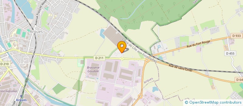 localisation de l'entreprise SOCIETE DES FONDATEURS GOOD GLASS  ARQUES