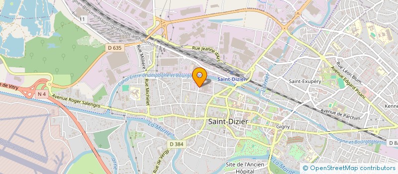 localisation de l'entreprise SOCIETE DES FONDERIES DE SAINT-DIZIER à SAINT-DIZIER