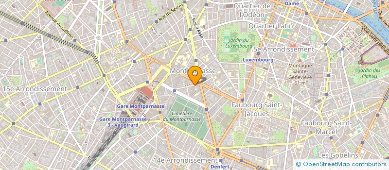 localisation de l'entreprise SOCIETE DES FROMAGES DELAMBRE- SFD à PARIS