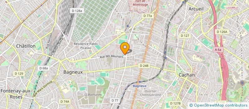 localisation de l'entreprise SOCIETE DES GRANDS NETTOYEUX à BAGNEUX