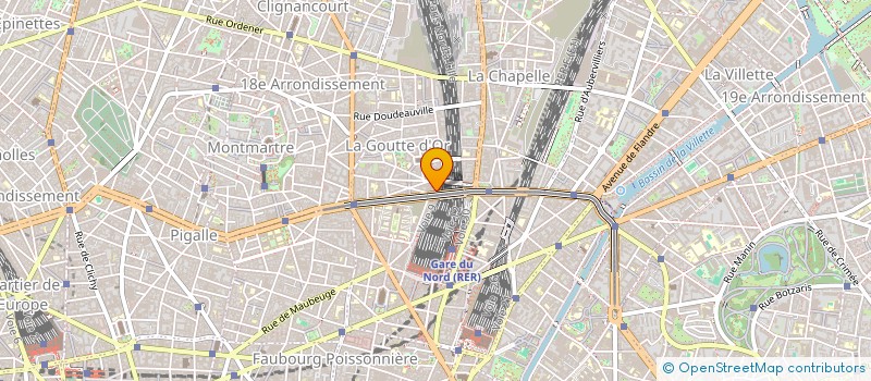 localisation de l'entreprise SOCIETE DES HAMMANS à PARIS