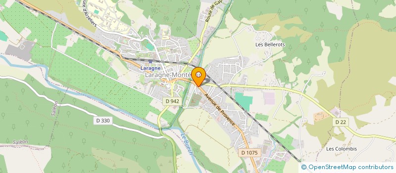 localisation de l'entreprise SOCIETE DES HAUTES ALPES SPECIALISEE à LARAGNE-MONTEGLIN