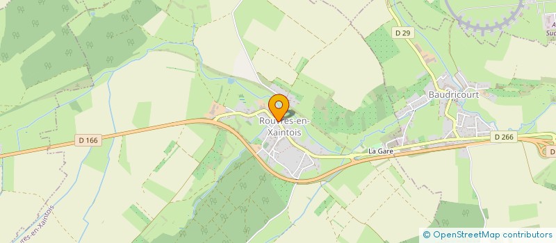 localisation de l'entreprise SOCIETE DES HOTELS BURNEL  ROUVRES-EN-XAINTOIS