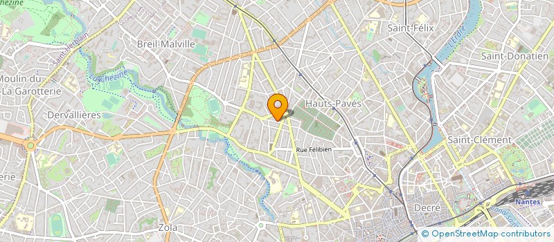 localisation de l'entreprise SOCIETE DES HOTELS LOW COST DE POITIERS SUD à NANTES