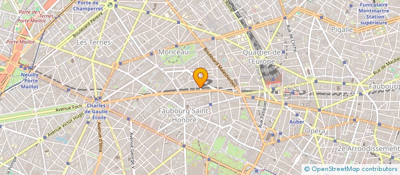 localisation de l'entreprise SOCIETE DES HOTELS MERIDIEN à PARIS