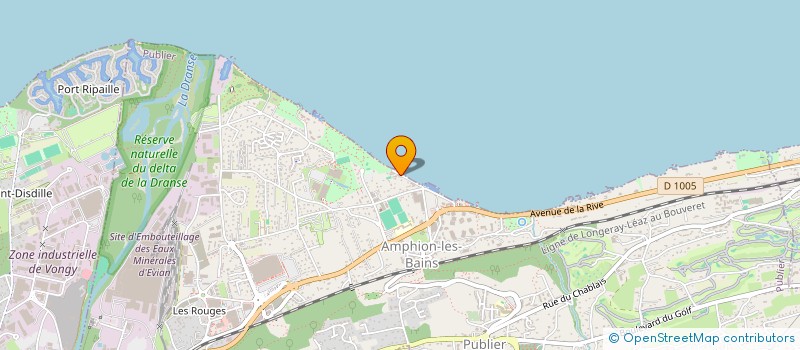 localisation de l'entreprise SOCIETE DES HOTELS REGINA ET DE LA PLAGE à PUBLIER