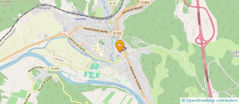 localisation de l'entreprise SOCIETE DES IMMEUBLES DUCROS DE LAMBERTERIE  CHESSY