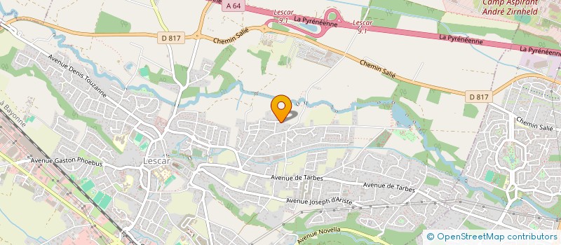 localisation de l'entreprise SOCIETE DES IMMEUBLES TERRABUST  LESCAR