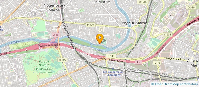localisation de l'entreprise SOCIETE DES INDUSTRIES DE LA MARNE à LE PERREUX-SUR-MARNE