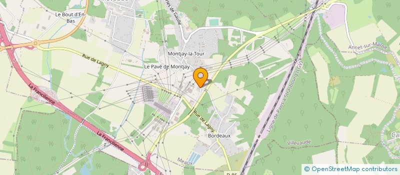 localisation de l'entreprise SOCIETE DES JEUNES CONSTRUCTEURS à VILLEVAUDE