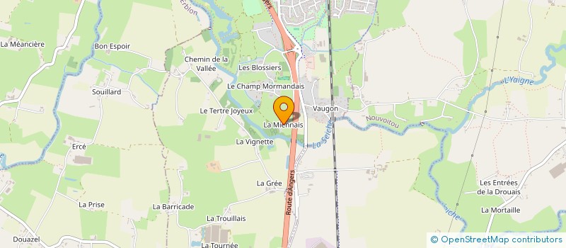 localisation de l'entreprise SOCIETE DES LAVERIES SAS à VERN-SUR-SEICHE
