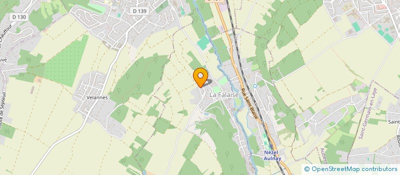 localisation de l'entreprise SOCIETE DES LECTEURS DE CELINE  LA FALAISE