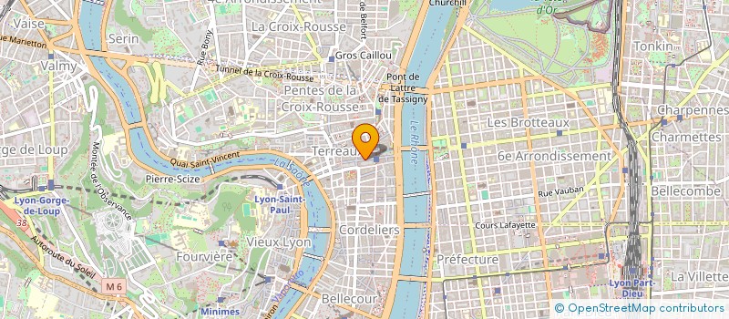 localisation de l'entreprise SOCIETE DES LECTEURS DE LYON CAPITALE à LYON