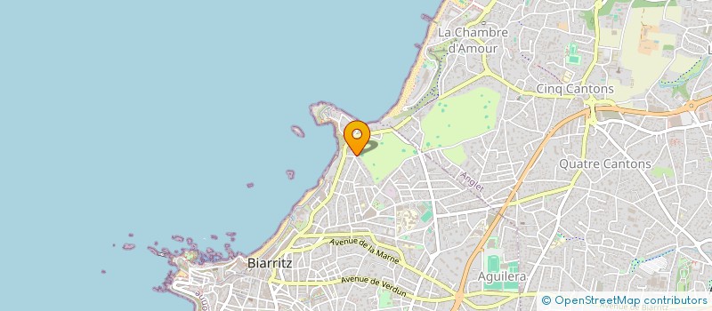 localisation de l'entreprise SOCIETE DES LECTEURS ET DES AMIS DE LA LETTRE DU PAYS BASQUE à BIARRITZ