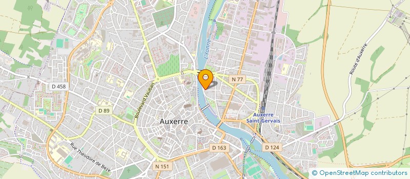 localisation de l'entreprise SOCIETE DES MEILLEURS OUVRIERS DE FRANCE GROUPEMENT DE L'YONNE à AUXERRE
