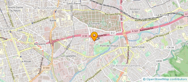 localisation de l'entreprise SOCIETE DES MEUBLES MELIA à MARSEILLE