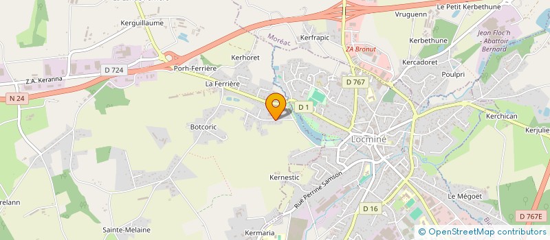 localisation de l'entreprise SOCIETE DES MEUBLES PASCO GEORGES à PLUMELIN