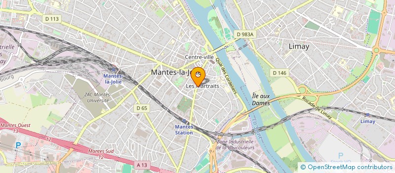 localisation de l'entreprise SOCIETE DES MEUBLES PAZERY VAUTIER à MANTES-LA-JOLIE