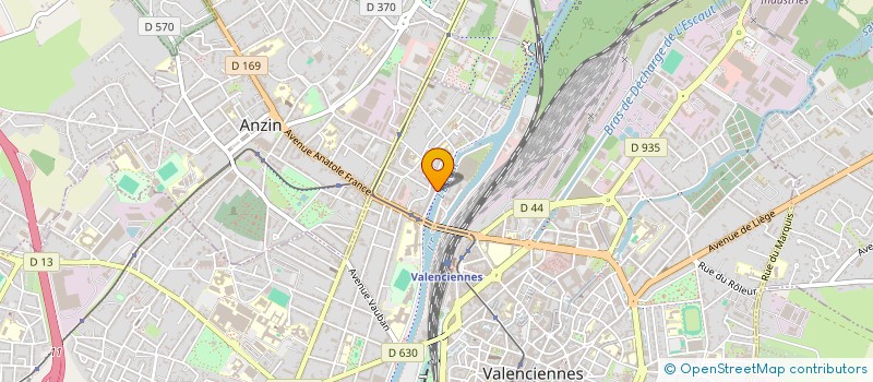 localisation de l'entreprise SOCIETE DES MINES  VALENCIENNES