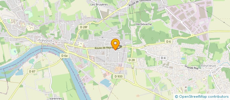 localisation de l'entreprise SOCIETE DES NARDS à REYRIEUX