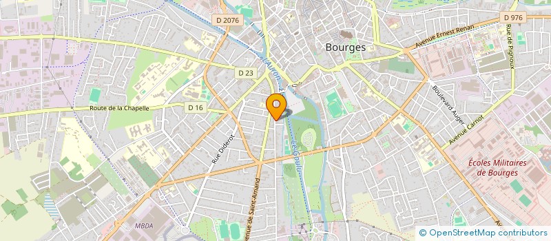 localisation de l'entreprise SOCIETE DES NOUVELLES EDITIONS DU CHER à BOURGES