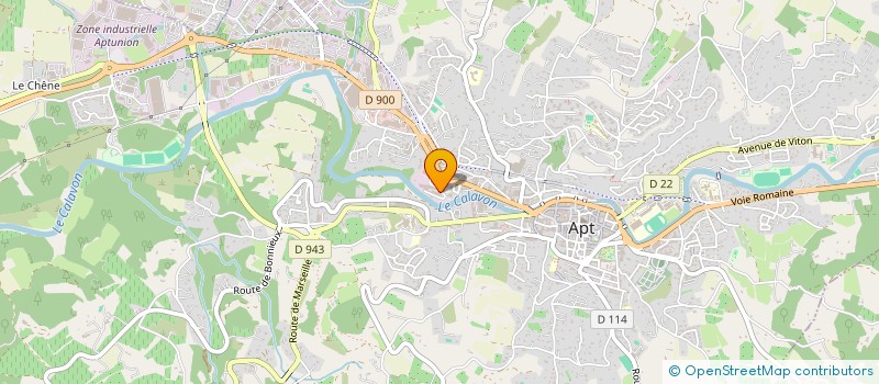 localisation de l'entreprise SOCIETE DES OCRES DE FRANCE à APT