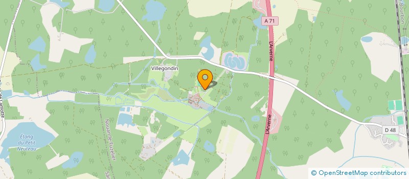 localisation de l'entreprise SOCIETE DES OEUVRES COMMUNAUTAIRES  NOUAN-LE-FUZELIER