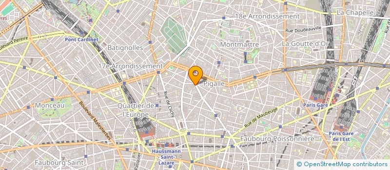 localisation de l'entreprise SOCIETE DES ORGANISATEURS DE SPECTACLES  PARIS