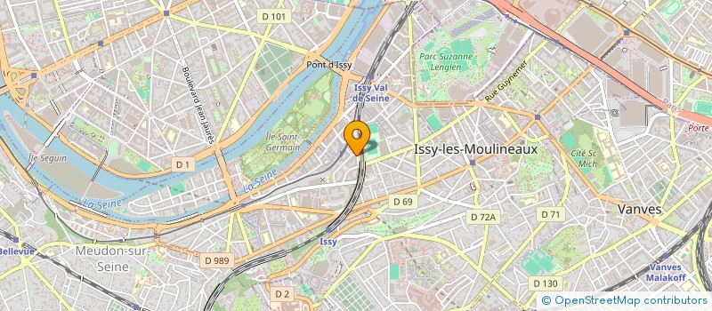 localisation de l'entreprise SOCIETE DES PARKINGS DE SAVOIE à ISSY-LES-MOULINEAUX