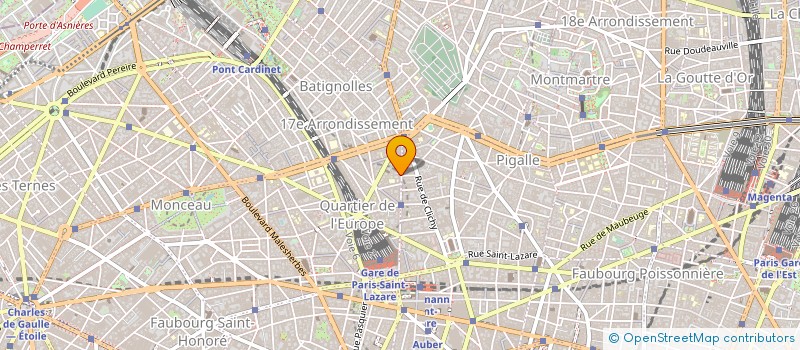 localisation de l'entreprise SOCIETE DES PARKINGS URBAINS à PARIS