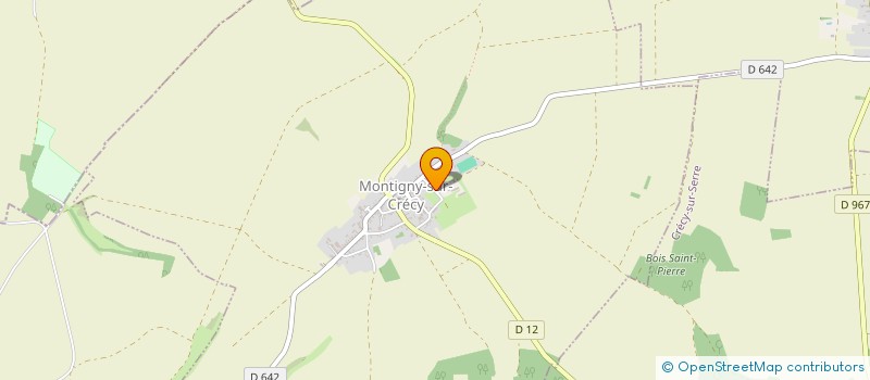 localisation de l'entreprise SOCIETE DES PELERINS à MONTIGNY-SUR-CRECY