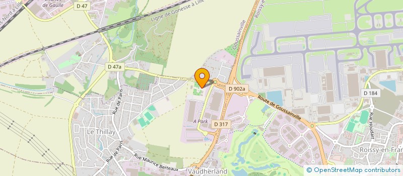 localisation de l'entreprise SOCIETE DES PEPINIERES CHATELAIN à LE THILLAY