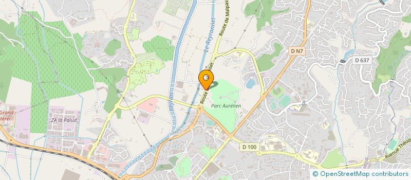 localisation de l'entreprise SOCIETE DES PEPINIERES RUBY à FREJUS