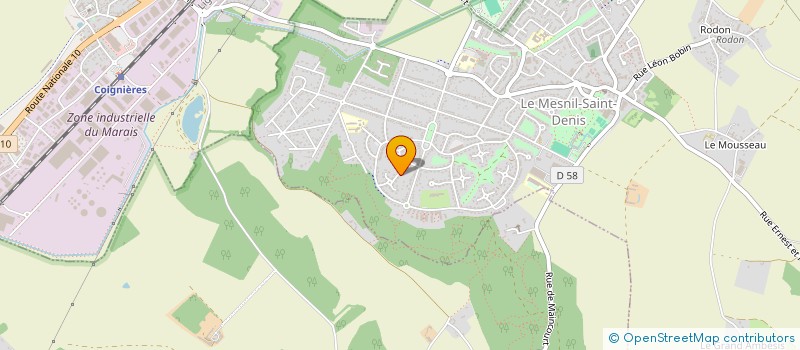 localisation de l'entreprise SOCIETE DES PETITS HOTELS  LE MESNIL-SAINT-DENIS