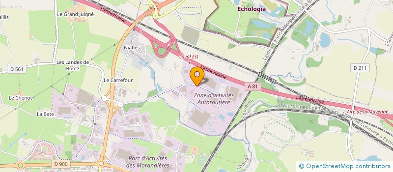 localisation de l'entreprise SOCIETE DES PIONNIERS PAR NATURE(SPN)  LOUVERNE