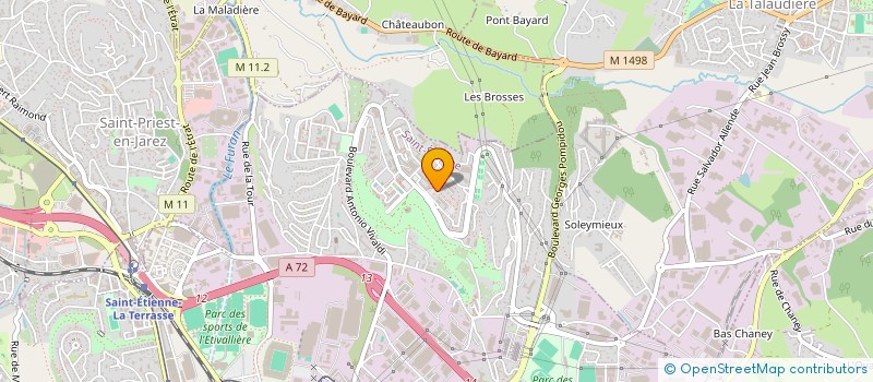 localisation de l'entreprise SOCIETE DES PLAQUISTES STEPHANOIS à SAINT-ETIENNE