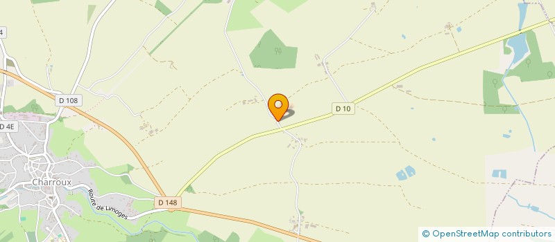 localisation de l'entreprise SOCIETE DES PRAIRIES  CHARROUX