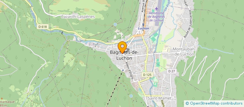 localisation de l'entreprise SOCIETE DES PRESSINGS DU COMMINGES à BAGNERES-DE-LUCHON
