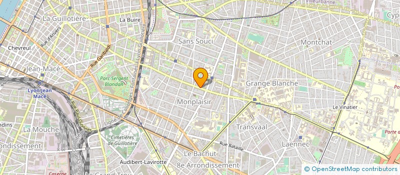 localisation de l'entreprise SOCIETE DES PRESSINGS NOUVELLE FORMULE à LYON