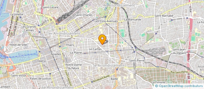 localisation de l'entreprise SOCIETE DES PRODUITS CORSES BAVELLA à MARSEILLE
